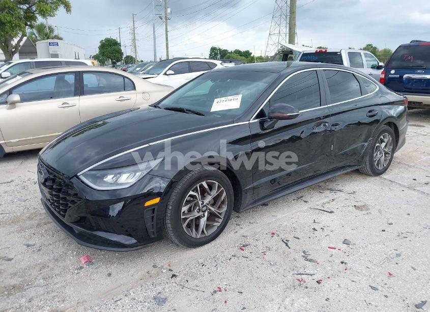 Photo 2 of 2021 Hyundai Sonata SEL (VIN KMHL64JA5MA143340)