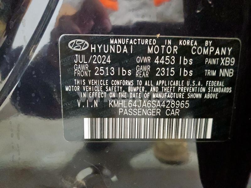 Photo 12 of 2025 HYUNDAI SONATA SEL (VIN KMHL64JA6SA428965)