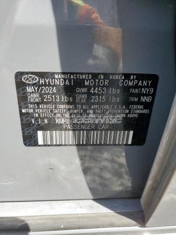 Photo 10 of 2024 HYUNDAI SONATA SEL (VIN KMHL64JA7RA408010)