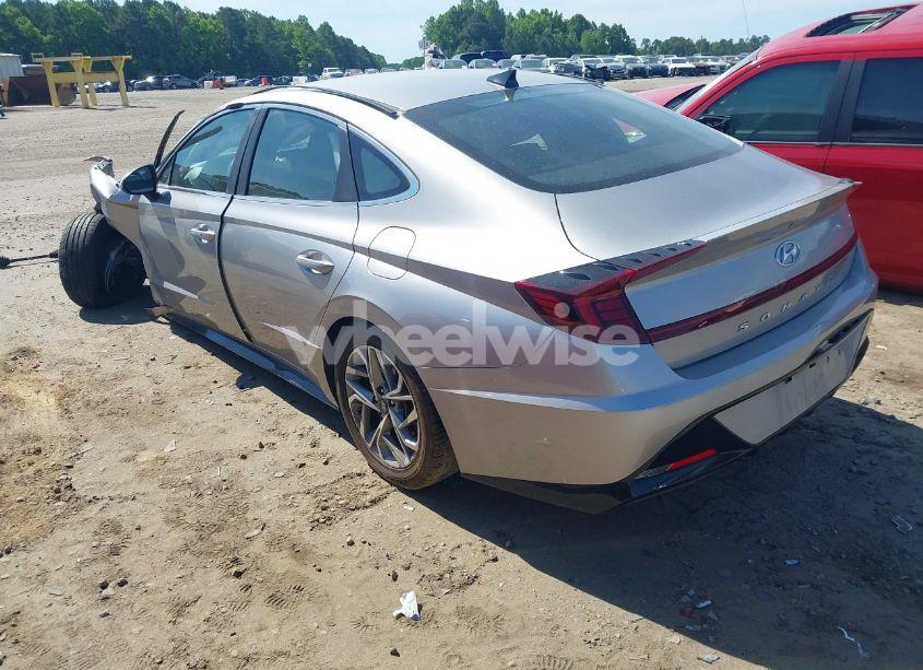 Photo 3 of 2021 Hyundai Sonata SEL (VIN KMHL64JA8MA148743)