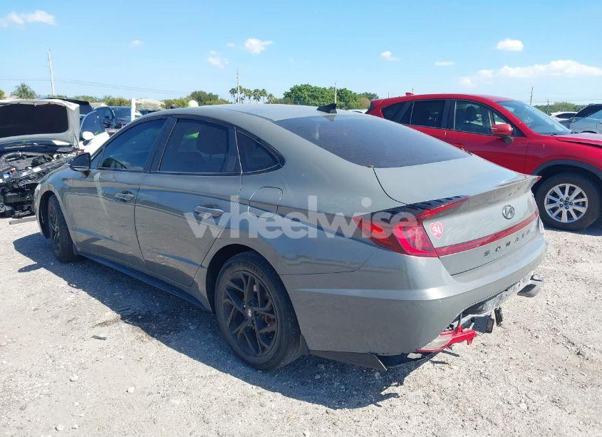 Photo 3 of 2022 Hyundai Sonata SEL (VIN KMHL64JAXNA229809)