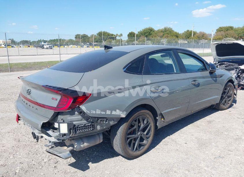 Photo 4 of 2022 Hyundai Sonata SEL (VIN KMHL64JAXNA229809)