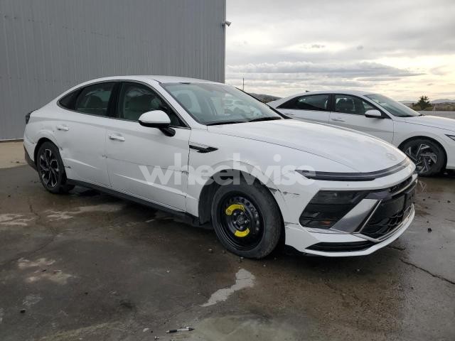 Photo 8 of 2024 HYUNDAI SONATA SEL (VIN KMHL64JAXRA400872)