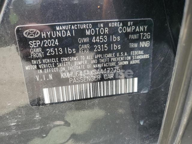 Photo 5 of 2025 HYUNDAI SONATA SEL (VIN KMHL64JAXSA447275)