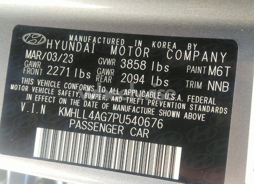 Photo 9 of 2023 Hyundai Elantra SE (VIN KMHLL4AG7PU540676)