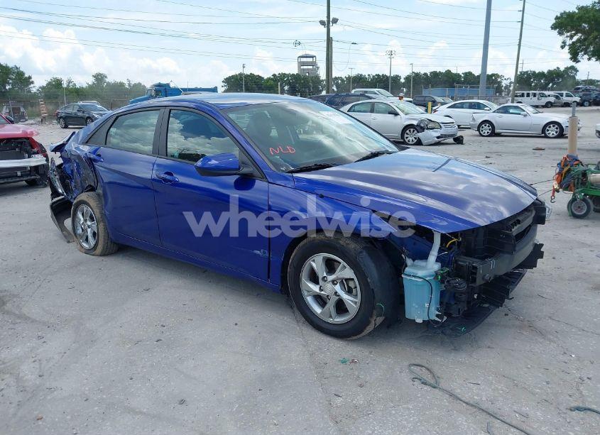 2021 Hyundai Elantra SE (VIN KMHLL4AGXMU178032) main photo