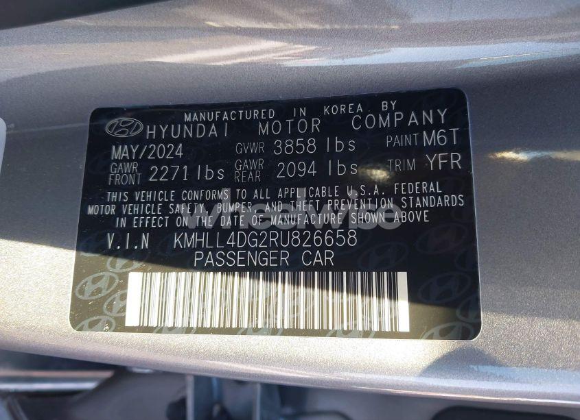 Photo 9 of 2024 Hyundai Elantra SE (VIN KMHLL4DG2RU826658)