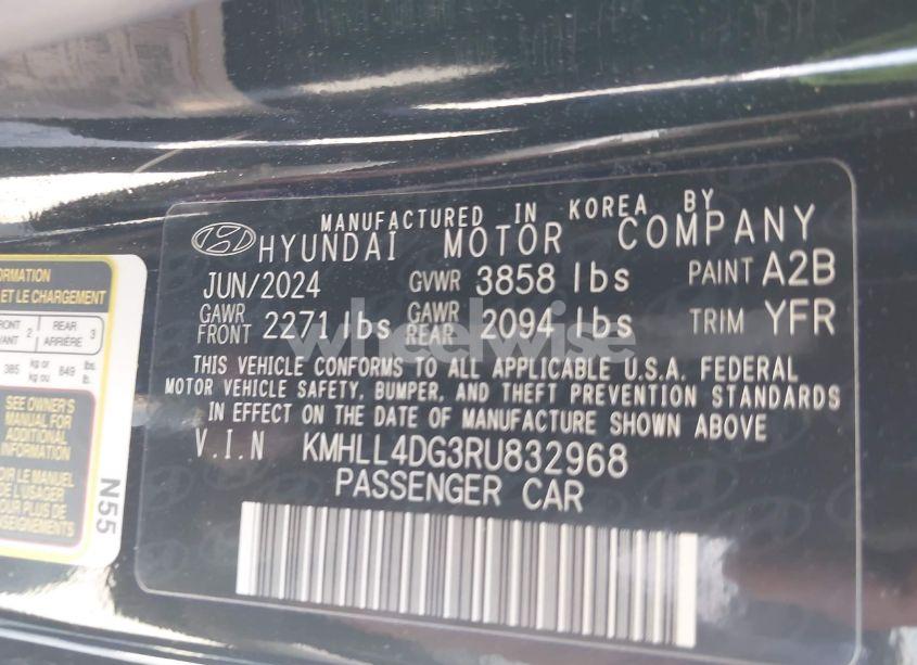 Photo 9 of 2024 Hyundai Elantra SE (VIN KMHLL4DG3RU832968)