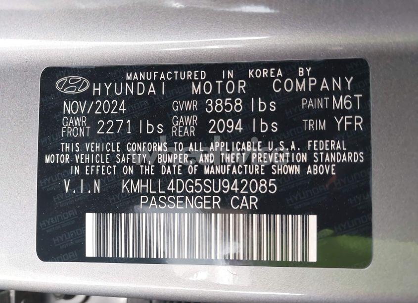 Photo 9 of 2025 Hyundai Elantra SE (VIN KMHLL4DG5SU942085)