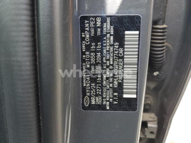 Photo 3 of 2024 HYUNDAI ELANTRA SE (VIN KMHLL4DG7RU774749)