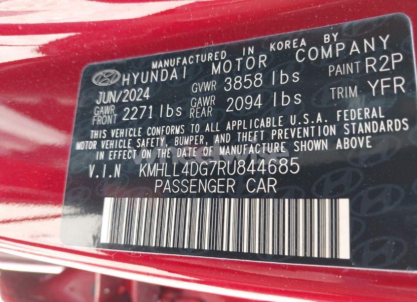 Photo 9 of 2024 Hyundai Elantra SE (VIN KMHLL4DG7RU844685)