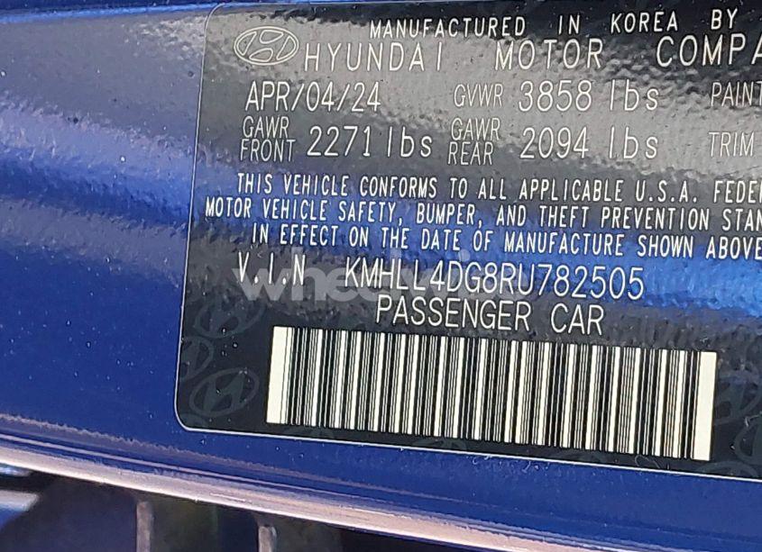 Photo 9 of 2024 Hyundai Elantra SE (VIN KMHLL4DG8RU782505)