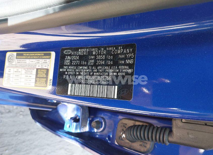 Photo 9 of 2024 Hyundai Elantra SE (VIN KMHLL4DG9RU829766)