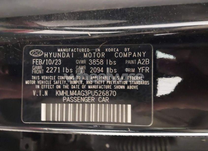 Photo 9 of 2023 Hyundai Elantra SEL (VIN KMHLM4AG3PU526870)