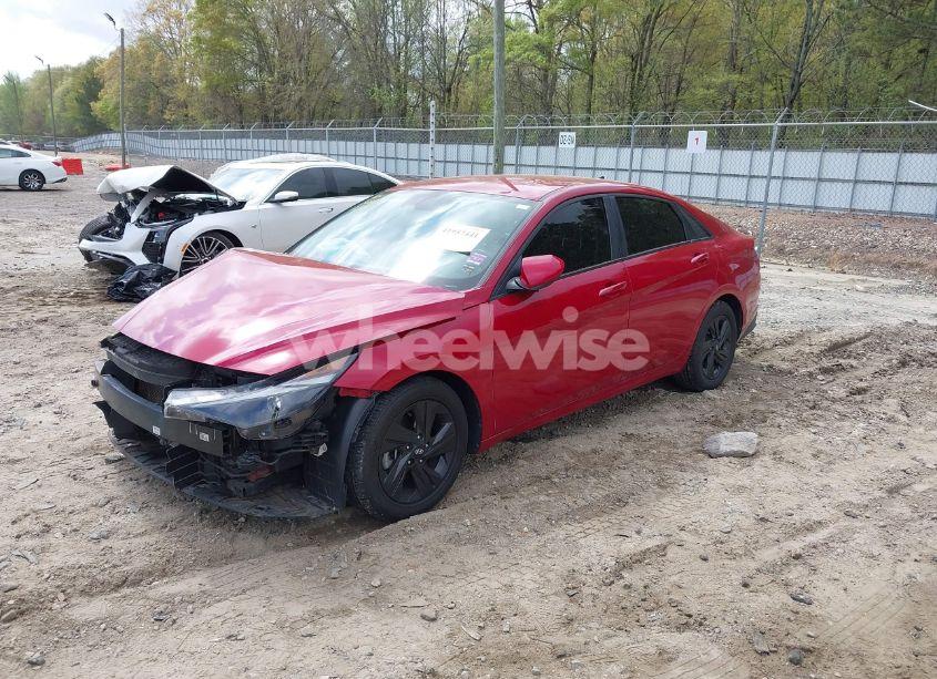 Photo 2 of 2021 Hyundai Elantra SEL (VIN KMHLM4AG4MU093197)