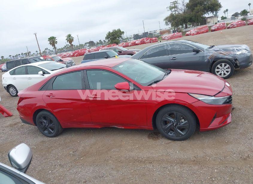 Photo 14 of 2021 Hyundai Elantra HYBRID BLUE (VIN KMHLM4AJ0MU007122)