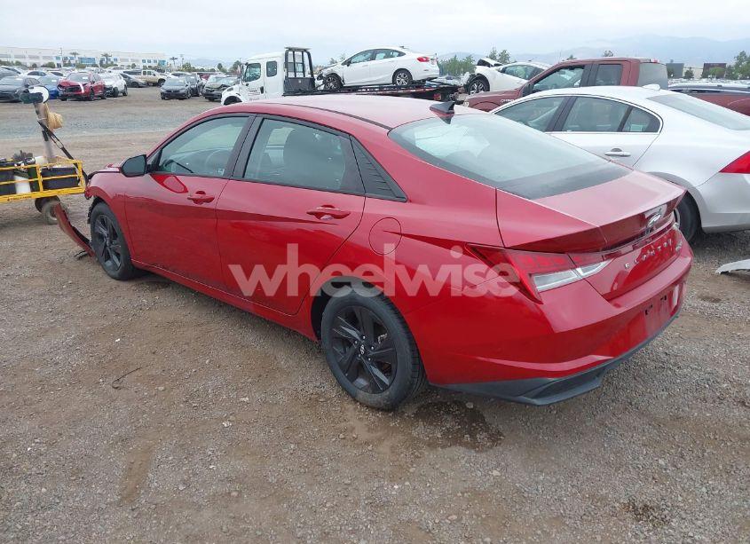 Photo 3 of 2021 Hyundai Elantra HYBRID BLUE (VIN KMHLM4AJ0MU007122)