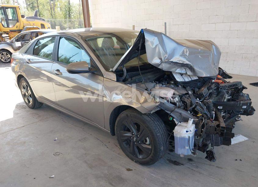 2022 Hyundai Elantra HYBRID BLUE (VIN KMHLM4AJ0NU013598) main photo