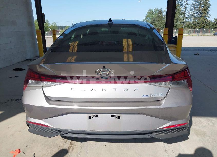 Photo 16 of 2022 Hyundai Elantra HYBRID BLUE (VIN KMHLM4AJ0NU013598)
