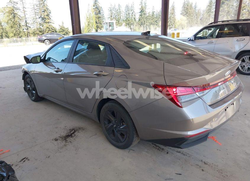 Photo 3 of 2022 Hyundai Elantra HYBRID BLUE (VIN KMHLM4AJ0NU013598)