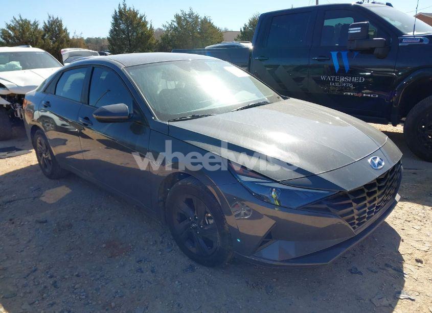 2023 Hyundai Elantra HYBRID BLUE (VIN KMHLM4AJ0PU071388) main photo