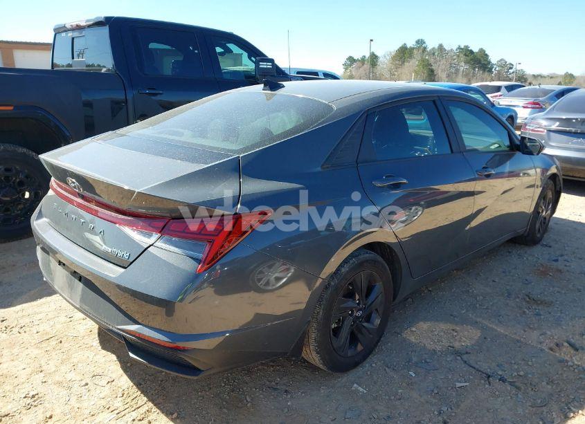 Photo 4 of 2023 Hyundai Elantra HYBRID BLUE (VIN KMHLM4AJ0PU071388)