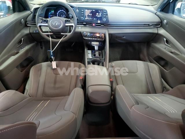 Photo 2 of 2022 HYUNDAI ELANTRA BLUE N/A (VIN KMHLM4AJ3NU027849)