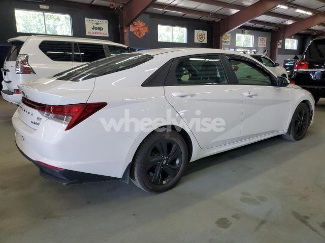 Photo 6 of 2022 HYUNDAI ELANTRA BLUE N/A (VIN KMHLM4AJ3NU027849)