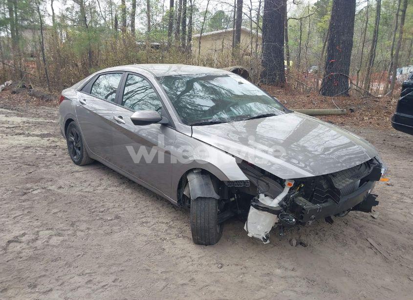 2023 Hyundai Elantra HYBRID BLUE (VIN KMHLM4AJ3PU059056) main photo