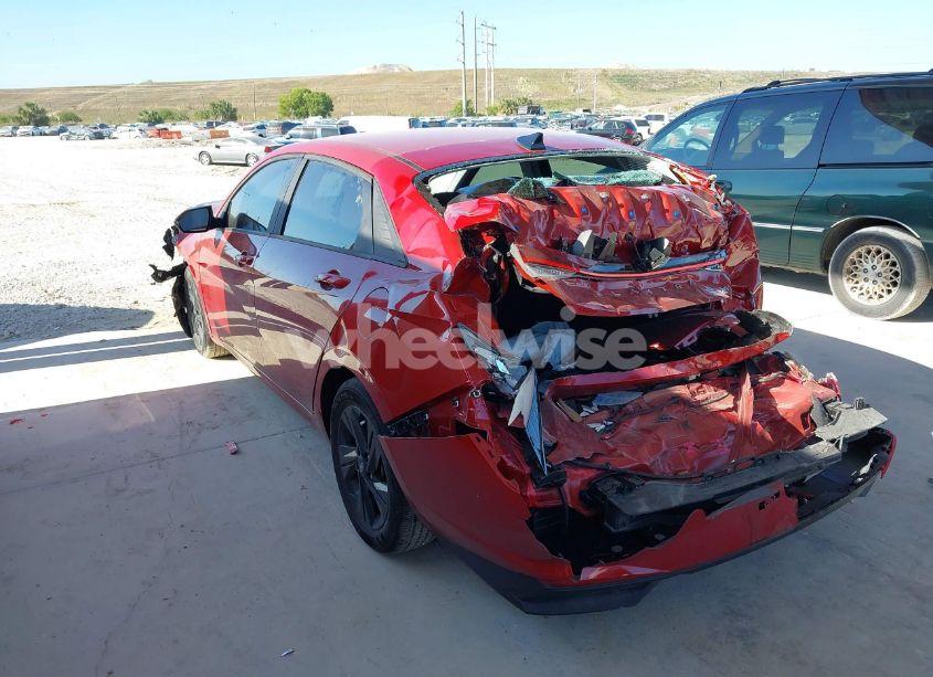 Photo 3 of 2022 Hyundai Elantra HYBRID BLUE (VIN KMHLM4AJ4NU030243)