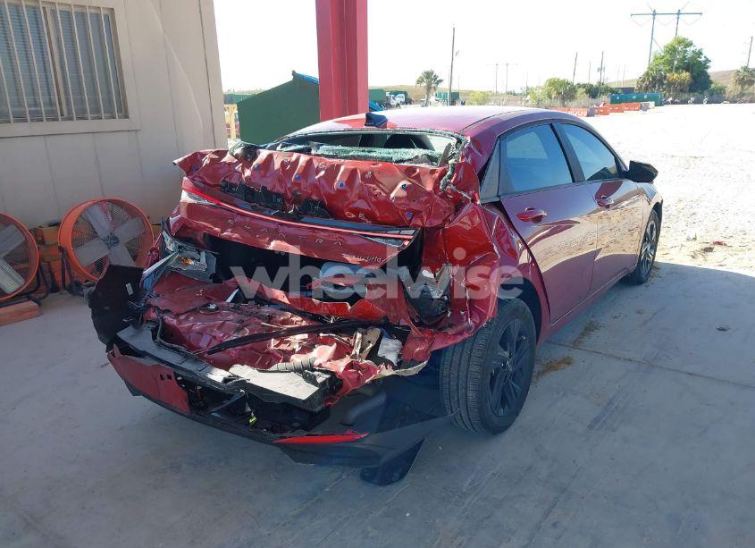 Photo 4 of 2022 Hyundai Elantra HYBRID BLUE (VIN KMHLM4AJ4NU030243)