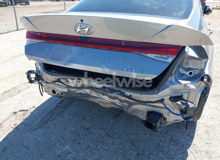 Photo 6 of 2023 Hyundai Elantra HYBRID BLUE (VIN KMHLM4AJ4PU083057)