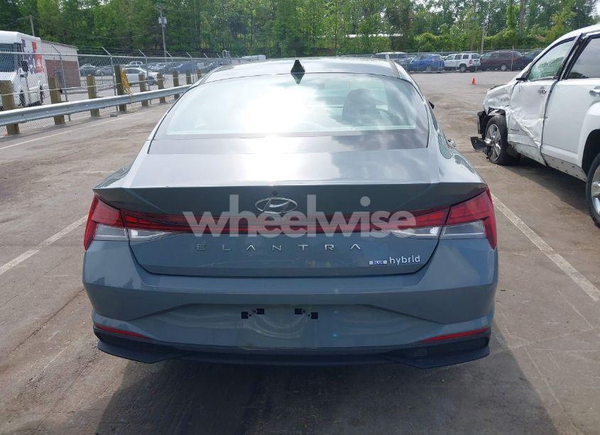 Photo 17 of 2023 Hyundai Elantra HYBRID BLUE (VIN KMHLM4AJ6PU033809)