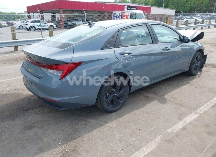 Photo 4 of 2023 Hyundai Elantra HYBRID BLUE (VIN KMHLM4AJ6PU033809)