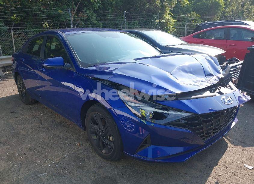 2023 Hyundai Elantra HYBRID BLUE (VIN KMHLM4AJ7PU055642) main photo