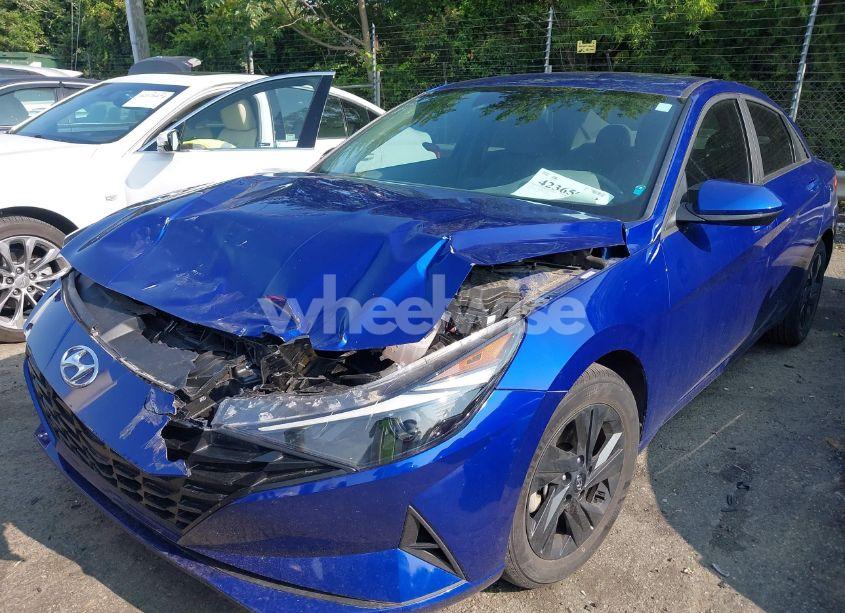 Photo 6 of 2023 Hyundai Elantra HYBRID BLUE (VIN KMHLM4AJ7PU055642)