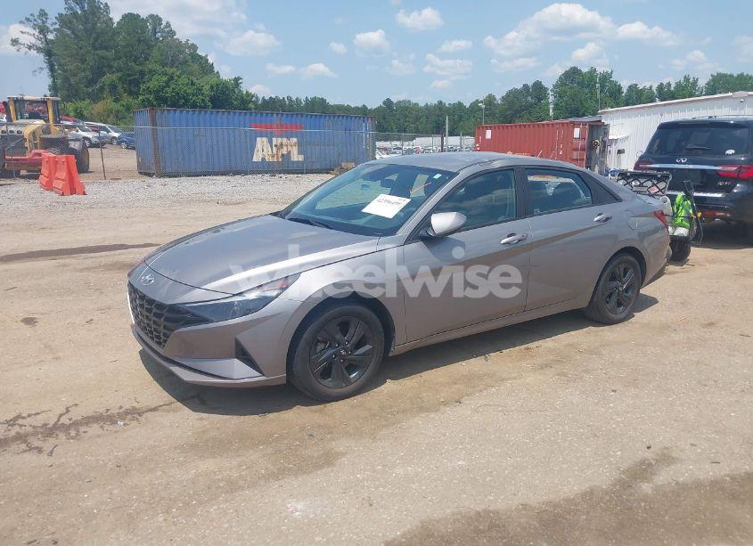 Photo 2 of 2023 Hyundai Elantra HYBRID BLUE (VIN KMHLM4AJ7PU069976)