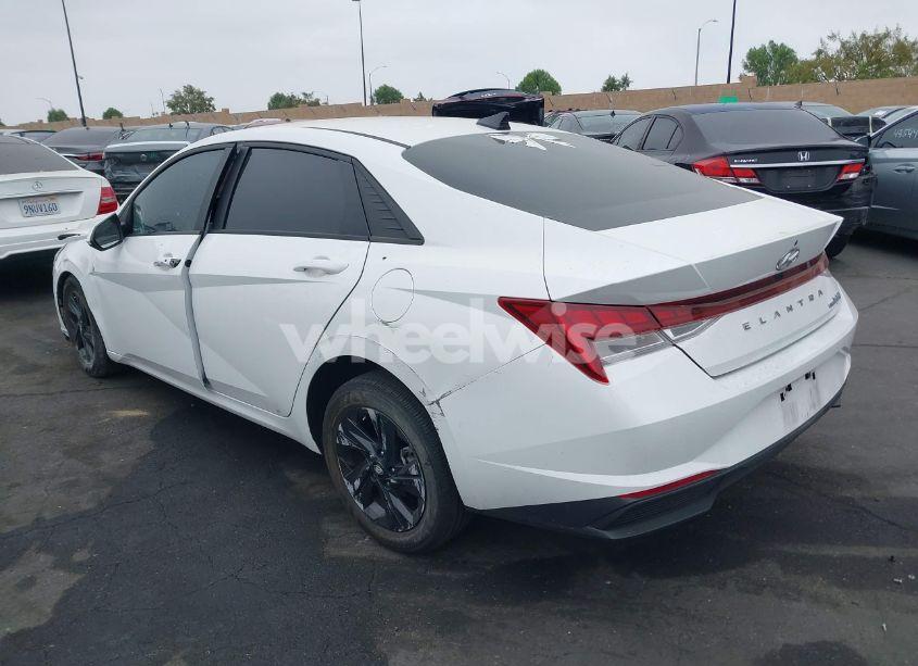 Photo 14 of 2023 Hyundai Elantra HYBRID BLUE (VIN KMHLM4AJXPU077943)