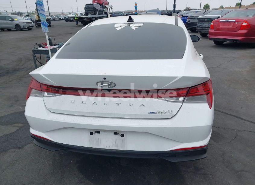 Photo 16 of 2023 Hyundai Elantra HYBRID BLUE (VIN KMHLM4AJXPU077943)