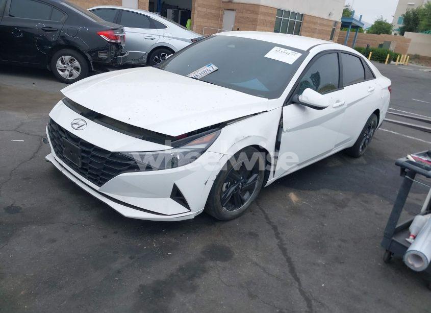 Photo 2 of 2023 Hyundai Elantra HYBRID BLUE (VIN KMHLM4AJXPU077943)