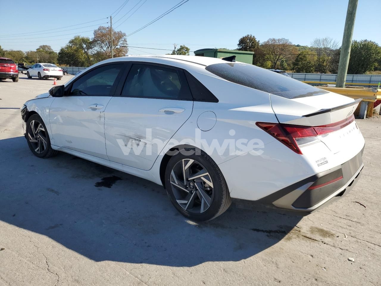 Photo 2 of 2025 HYUNDAI ELANTRA SEL SPORT (VIN KMHLM4DG0SU951421)