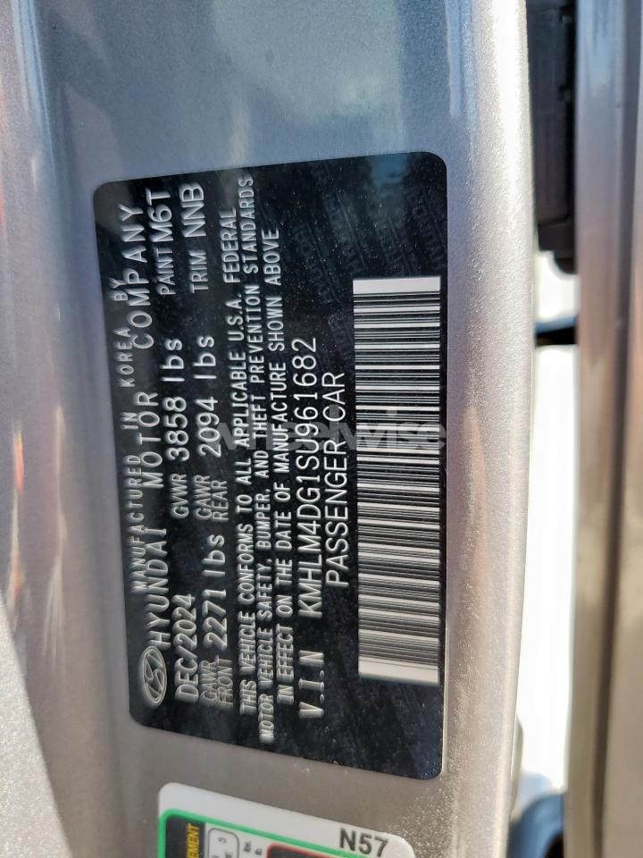 Photo 12 of 2025 HYUNDAI ELANTRA SEL SPORT (VIN KMHLM4DG1SU961682)