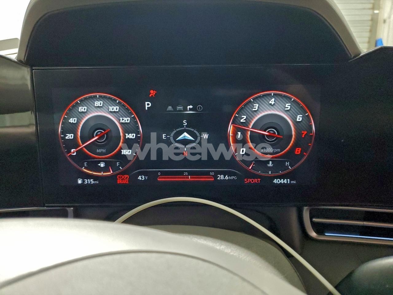 Photo 9 of 2024 HYUNDAI ELANTRA SEL (VIN KMHLM4DG2RU751361)