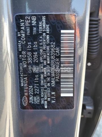 Photo 8 of 2024 HYUNDAI ELANTRA SEL (VIN KMHLM4DG2RU839682)