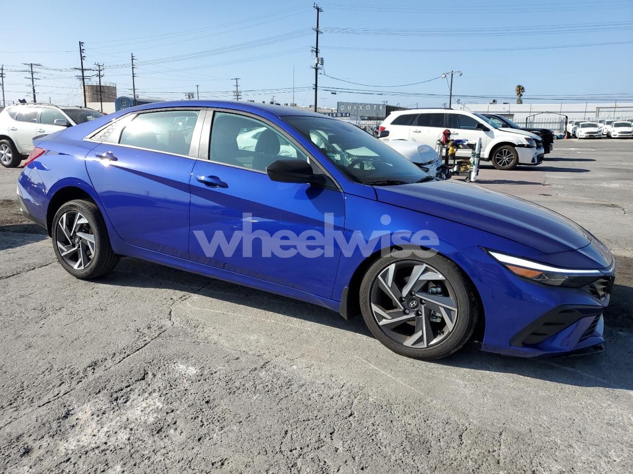 Photo 4 of 2025 HYUNDAI ELANTRA SEL SPORT (VIN KMHLM4DG2SU021293)