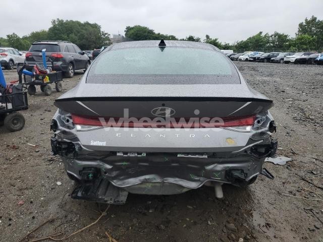 Photo 11 of 2025 HYUNDAI ELANTRA SEL SPORT (VIN KMHLM4DG2SU873417)