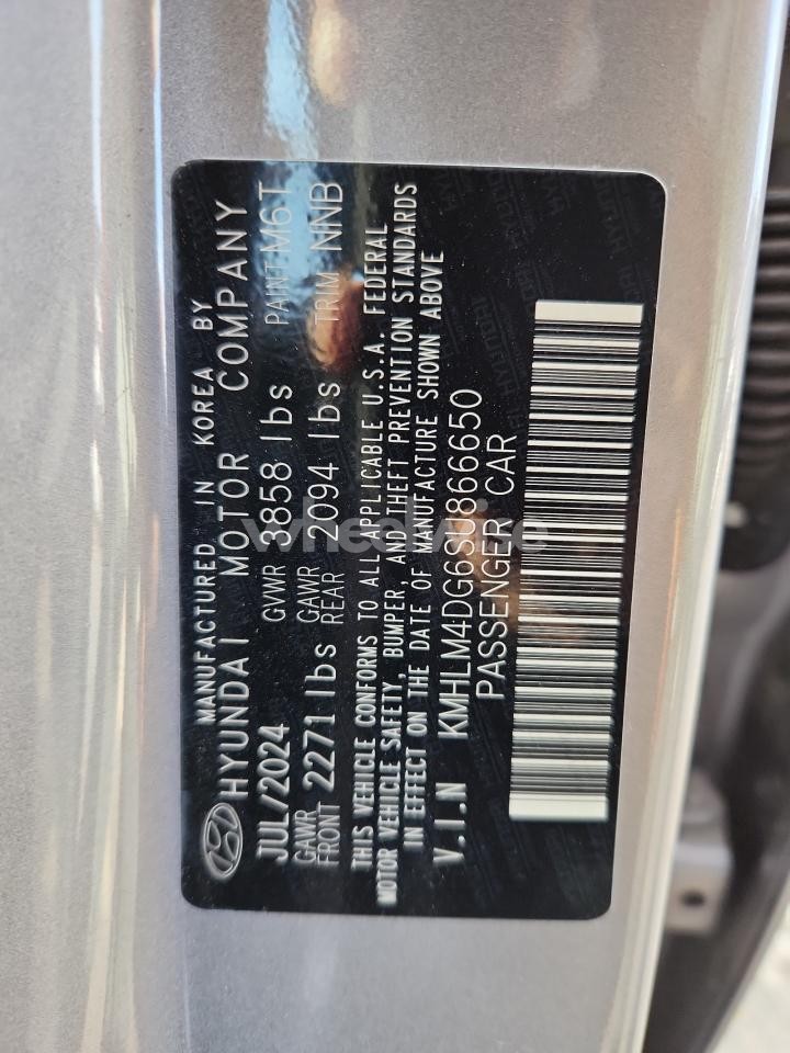 Photo 13 of 2025 HYUNDAI ELANTRA SEL SPORT (VIN KMHLM4DG6SU866650)