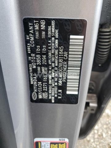 Photo 8 of 2024 HYUNDAI ELANTRA SEL (VIN KMHLM4DG7RU811845)