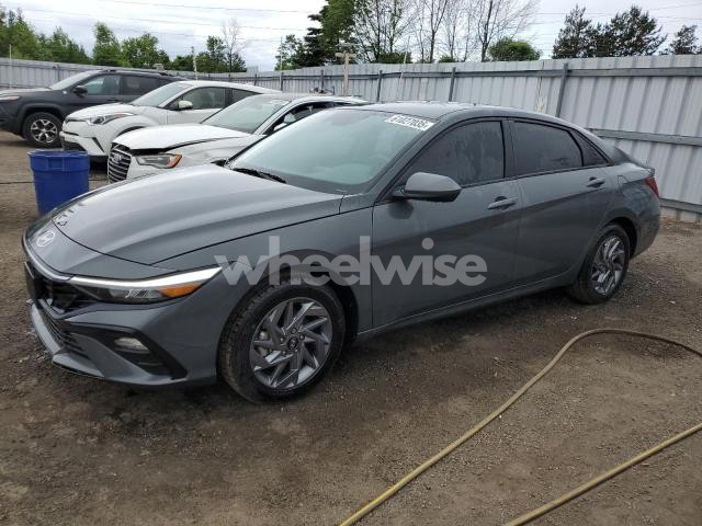 Photo 3 of 2024 HYUNDAI ELANTRA SEL (VIN KMHLM4DG7RU827088)