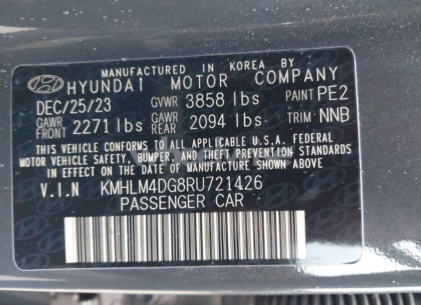 Photo 9 of 2024 Hyundai Elantra SEL (VIN KMHLM4DG8RU721426)